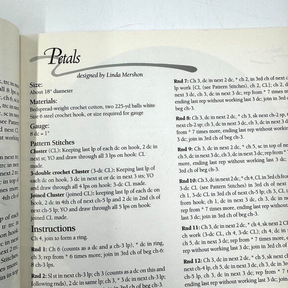 The Ultimate Doily Crochet Pattern Book 1983 American School Of Needlework - Picture 7 of 16